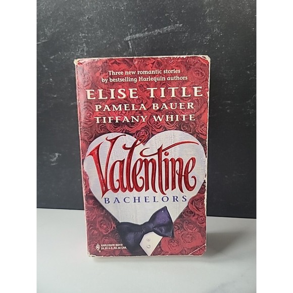 Valentine Bachelors Harlequin Paperback - Picture 1 of 10